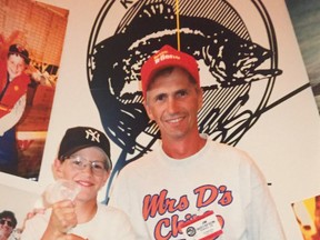 My Dad and I at our first KBI tournament.  He took me fishing as a kid and it has turned into a passion for me, which I am very thankful for.