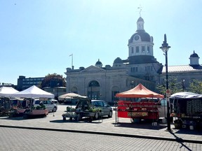 The Kingston Public Market will re-open under physical distancing guidelines on Tuesday June 30, 2020. It was also be open on Canada Day on July 1. Elliot Ferguson/The Whig-Standard/Postmedia Network