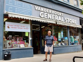 Bill Dalton, owner of Vandervoort General Store for 37 years, said the coronavirus pandemic didn't play a role in closing the store. (Matt Scace/For The Whig-Standard)