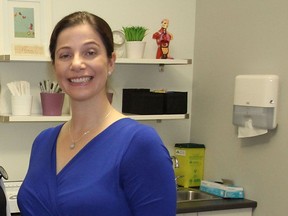 Dr. Veronica Legnini says residents without a family doctor need to register with a provincial database in order to support the case for more family physicians in the Kingston area. (Michael Lea/The Whig-Standard)