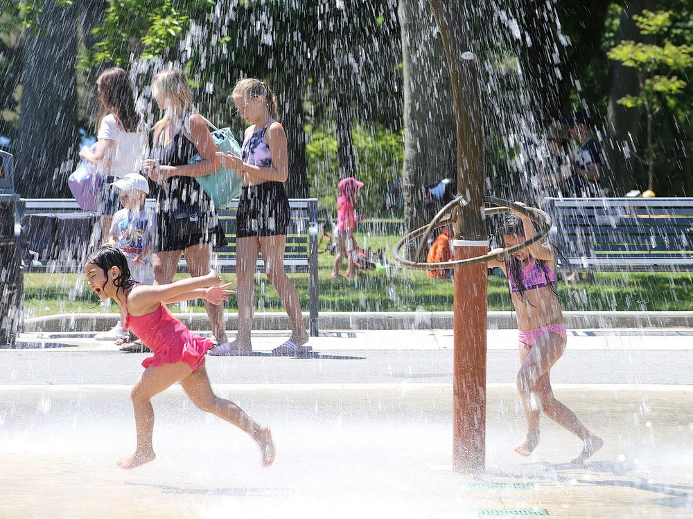 City's splash pads open just in time for the summer heat The Kingston