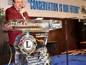 Due to COVID-19, the annual Conservation Dinner will not go ahead this year at the South Huron Rec Centre but will instead return on April 15, 2021. Above is Exeter Lion Paul Anstett.