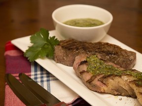 Steak at Jill's Table. (Derek Ruttan/The London Free Press)