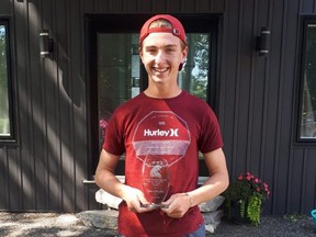 Ethan DeNure is the 2019-20 most outstanding male athlete at John McGregor Secondary School in Chatham, Ont. (Contributed Photo)
