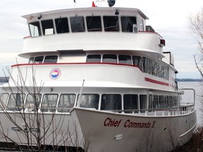 The Chief Commanda II will remain at its winter berth in Callander after it was announced the cruising season has been cancelled this year.
Nugget File Photo