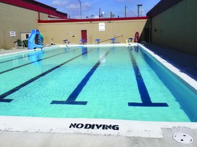 The pool at the Tom Hornecker Recreation Centre.