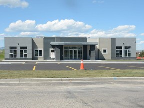 Pincher Creek's new Sage Early Learning Centre shortly before the facility opened.