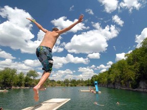The St. Marys Quarry will reopen July 6, but there are some restrictions swimmers should know about before going for a dip.
(File photo)