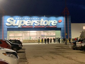 Late Sunday evening, Baseline Road's Real Canadian Superstore emailed customers that recently visited the store stating an employee had tested positive for COVID-19. 
Lindsay Morey/News Staff/File