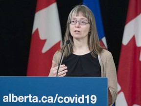 Alberta's chief medical officer of health Dr. Deena Hinshaw. As of Wednesday, June 10, Strathcona County reported one active COVID-19 case in the rural area. CHRIS SCHWARZ/Government of Alberta