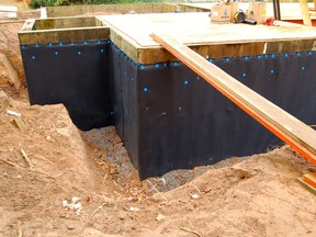 Backfilling a foundation needs care.