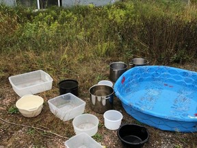 Lori Scully's only source of clean water for the past year comes from her neighbour's outside faucet, which is inaccessible in the winter and 500 feet from her house. Supplied photo