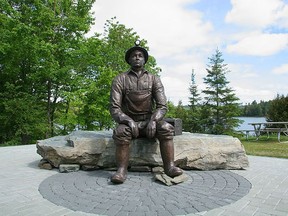 The Miner's Memorial Wall, designed by Merrickville, Ont.-based sculptor Laura Brown Breetvelt, was unveiled in Elliot Lake's Miner's Memorial Park in 2007. A final statue called "The Prospector" will be installed in the park sometime during the summer of 2020. Supplied photo