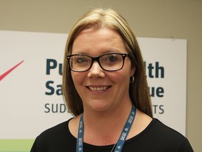Anik Proulx, manager, health promotion division, at Public Health Sudbury and Districts.