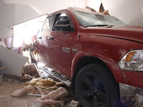 The office of LEA Consulting was destroyed when a truck crashed through a brick wall on the east portion of the Porcupine Mall. Nobody was in the office at the time. The motorist and his passenger were treated for minor injuries.

RICHA BHOSALE/The Daily Press