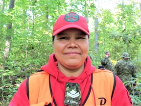 Master Cpl. Pamela Chookomoolin was the member of the Canadian Rangers who found the woman who went missing in Peawanuck.

SUPPLIED/PETER MOON