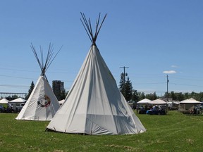 Teepees set up at Mountjoy Historical Conservation Area (Participark) provide an opportunity for demonstrations and workshops. This photo was taken during the National Indigenous Peoples Day at Participark in 2017.

RON GRECH/THE DAILY PRESS