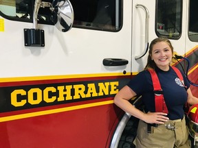 Kaitlin Murphy has been a firefighter for a number of years but, joined the local department last year.TP.jpg