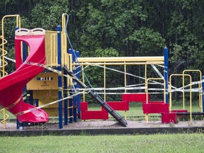 Playgrounds located throughout Woodlands County, like this one in Goose Lake, remain closed.
Brigette Moore