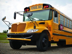 Look for a school bus in the Wal-Mart parking lot Friday to help support the Salvation Army Food Bank as Trans Comm School and Charter Bus line and Teleconnect International Answering Service host a Stuff-a-Bus campaign.