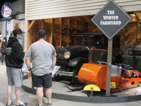 The Reynolds-Alberta Museum welcomed visitors back Saturday.