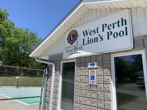 The West Perth Lion's Pool and Splash Pad in Mitchell. ANDY BADER/MITCHELL ADVOCATE