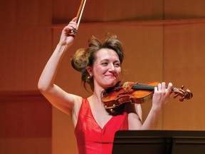 Yolanda Bruno, winner of 2017's Isabel Overton Canadian Violin Competition, is the host for the Bader and Overton Canadian Cello Competition that starts Wednesday. It will be live-streamed through CBC Music (cbc.ca/music). (Photo courtesy of Christina Armstrong)
