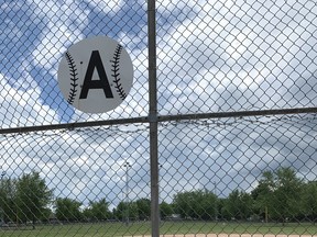 West Perth has opened Diamonds A and B at Keterson Park, and the diamond at Cooper field, for "spontaneous play only" and other restrictions. ANDY BADER/MITCHELL ADVOCATE