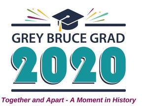 Grey Bruce grad window sign