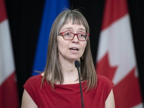 Alberta’s chief medical officer of health Dr. Deena Hinshaw on Tuesday, June 9, 2020.
