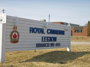 Royal Canadian Legion Branch 445 in Callander
File Photo