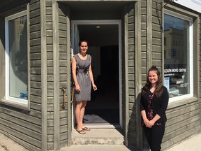 Learn More Centres in Ignace and South Bruce support ongoing learning activities about Canada’s plan for the safe, long-term management of used nuclear fuel. Senior Engagement Advisor Cherie Leslie and NWMO Summer student prepare to welcome visitors back to the South Bruce Learn More Centre.