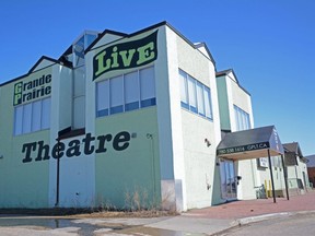 The Grane Prairie Live Theatre (GPLT) in Grande Prairie, Alta. Saturday, April 18, 2020.