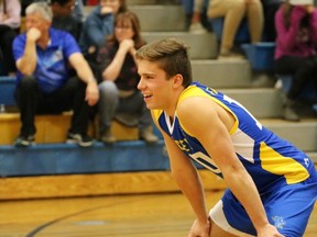 Bev Facey Falcon Evan Labonne has committed to the Concordia men's volleyball team. Photo Supplied