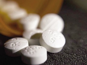 The opioid oxycodone-acetaminophen (Patrick Sison/Associated Press)