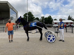 Race 9 Winner Austin Sorrie and Dashiki at the Clinton Raceway. Submitted