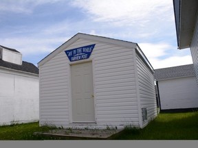 The Fairview Post Archives is sheltered at Fairview Pioneer Museum north of Fairview, Alta. on Saturday, July 11, 2020.