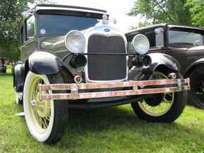 Ed Faulkner's 1928 Ford Model A Tudor was a big hit with the folks who attended the Old Autos cars how in Bothwell several years ago. The 1928 was the first year for the Model A, and would have cost about $500 new. Peter Epp