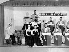 The Bob Jacks Orchestra, performing in Wallaceburg in 1949. ChathamMusicArchive.com