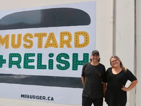 Mustard + Relish, a new burger joint in Port Dover, is opening in the space that used to house Lago. Ryan Rivard, owner of the restaurant, has partnered with Mag Allenby of Beach Day Pops to carry her local, handmade ice pops. (ASHLEY TAYLOR)