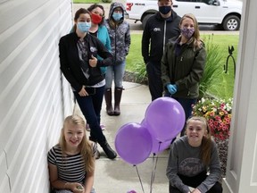 Lena Daniels, 10, and Lily, 12, were recently recognized by the Stollery Children's Hospital Foundation as Stollery Superstars, which is a special title granted to certain youth fundraisers. For every year on their birthdays, the girsl have donated gift money to the Stollery. Photo Supplied