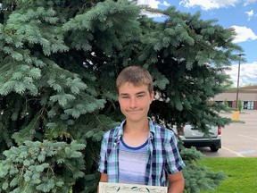 The CBYC's June Youth of the Month award winner was Ethan Fortier.
(Supplied)