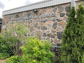 Handout/Cornwall Standard-Freeholder/Postmedia Network
An Upper Canada District School Board photo of the front of Williamstown Public School, in Williamstown, Ont.