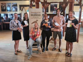 The Museum of the Highwood has been re-opened since June 20th. Here are the staff on July 21st, taking their masks off for a moment to pose for a photo.