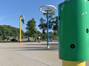 The water remains turned off at Callander's splash pad.
Jennifer Hamilton-McCharles