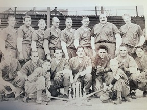 The International Hotel Ontario senior B champions pose in this Sudbury Star file photo.