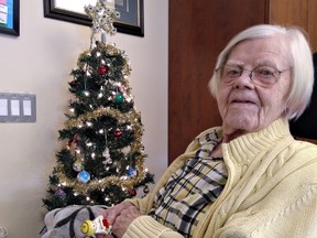 Edwina Simpson, a resident at St. Joseph's Lifecare Centre in Brantford will turn 108 years old on Tuesday, August 4.
