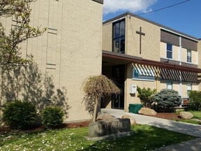 St. Joseph School in Chatham was closed in June 2019. It’s now been sold to a developer who seeks to repurpose the structure for housing. File photo/Postmedia Network