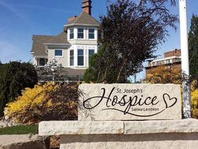 St. Joseph's Hospice in Sarnia is one of the beneficiaries of a three-month fundraising campaign organized by the recently launched Sarnia Ninja Club. File photo/Postmedia Network