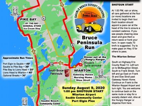 The Sauble Beach Sunset Cruisers will be hosting a Bruce Peninsula Classic Car Run on Sunday, August 9, 2020 and the public is invited to come out to view this unique travelling car show.